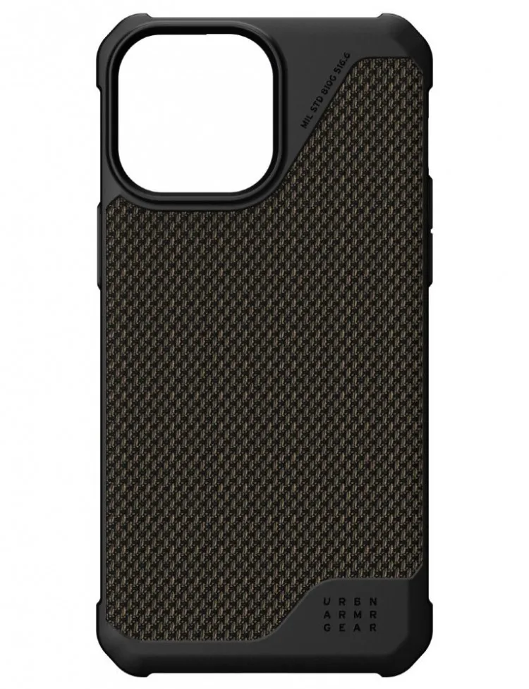 Чехол Urban Armor Gear (UAG) Metropolis LT Series для iPhone 13 Pro Max цвет Оливковый кевлар - купить по