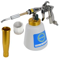 Обслуживание автомобильной мойки под высоким давлением, портативная, для салона Tornador пена для чистки оружия, пистолет для глубокой очистки, уход за кабиной с щеткой