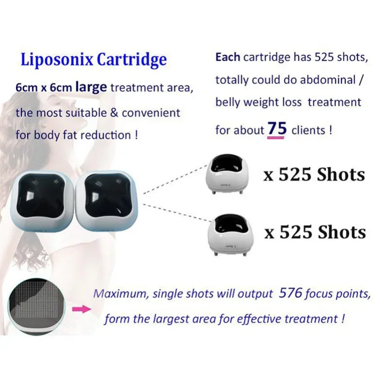 8 мм 13 картриджи ультразвуковой преобразователь для тела руки Липо похудения