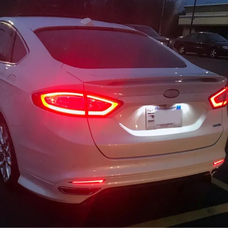 Автомобильные светодиодные задние фонари для Ford Mondeo Fusion 2013 2014 2015 2016 2017 2018, задний бампер, стоп-сигнал, противотуманные фары (art.: 3920cf67eeedc) - 3920cf67eeedc