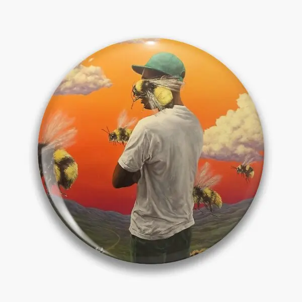 

Настраиваемая мягкая брошь на булавке с изображением цветов Тайлера для мальчика, креативный значок для шляпы, одежды, любимой женщины, Под...