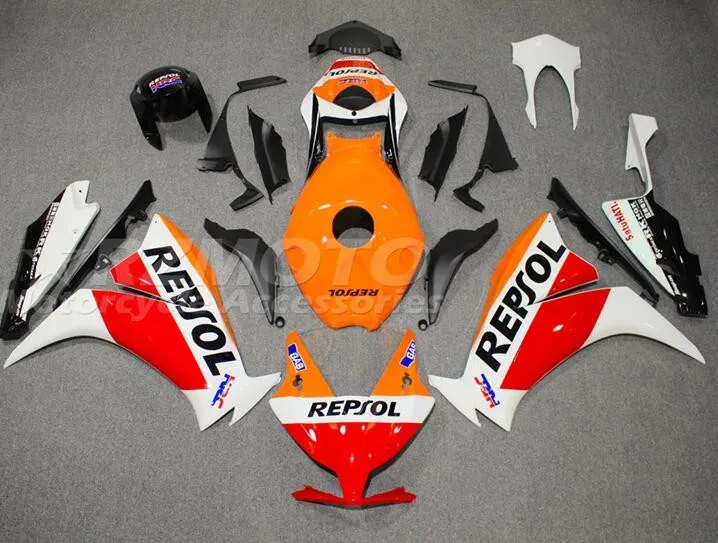 

New ABS Motorcycle Fairings Kit Fit For HONDA CBR1000RR 2012 2013 2014 2015 2016 12 13 14 15 16 Bodywork Set Custom Red Orange