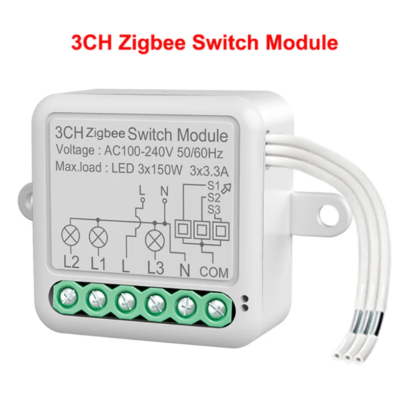 

16A Mini Smart Wifi DIY Switch Supports 2 Way Control, Smart Home Automation Module, Works With Alexa Google Home Smart Life App