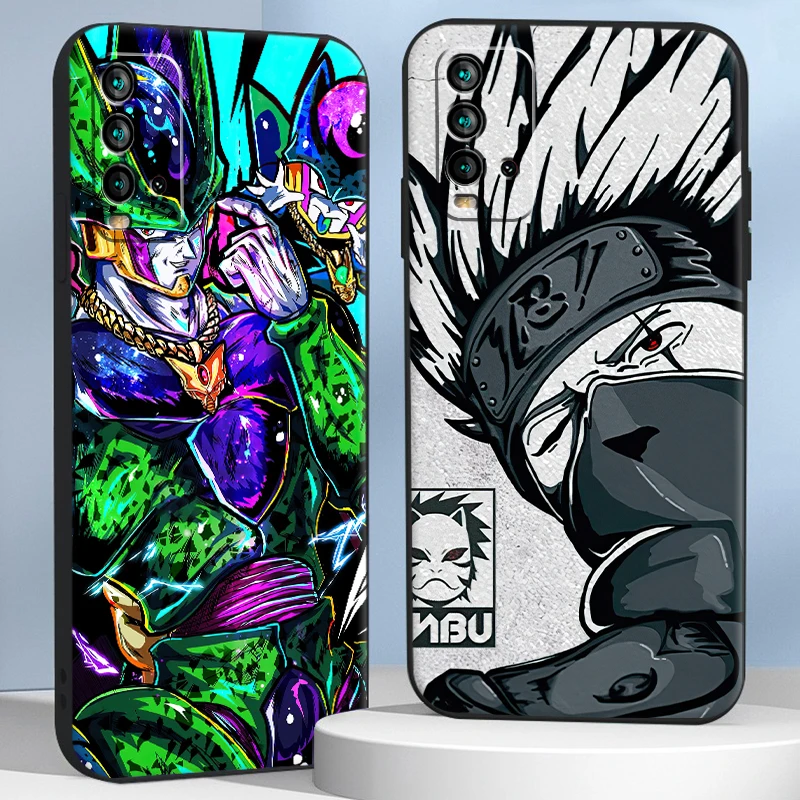 

NARUTO Japan Anime Phone Cases For Xiaomi Redmi 7 7A 9 9A 9T 8A 8 2021 7 8 Pro Note 8 9 Note 9T Soft Carcasa Back Cover Unisex