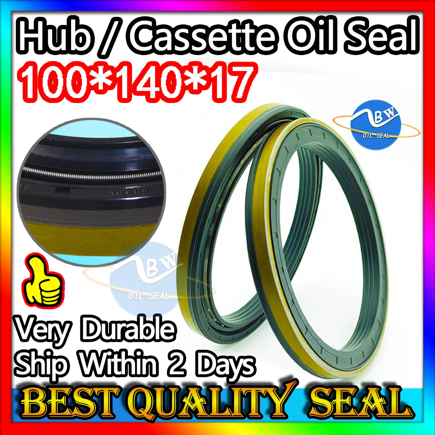 

Cassette Oil Seal 100*140*17 Hub Oil Sealing For Tractor Cat 100X140X17 Fix Best Replacement Service O-ring O ring Repair kit