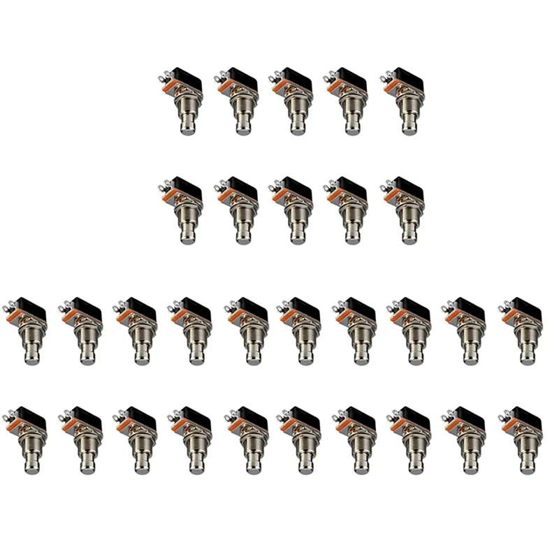 

30X телефон, Кратковременная Кнопка SPST, кнопка для ножного переключателя