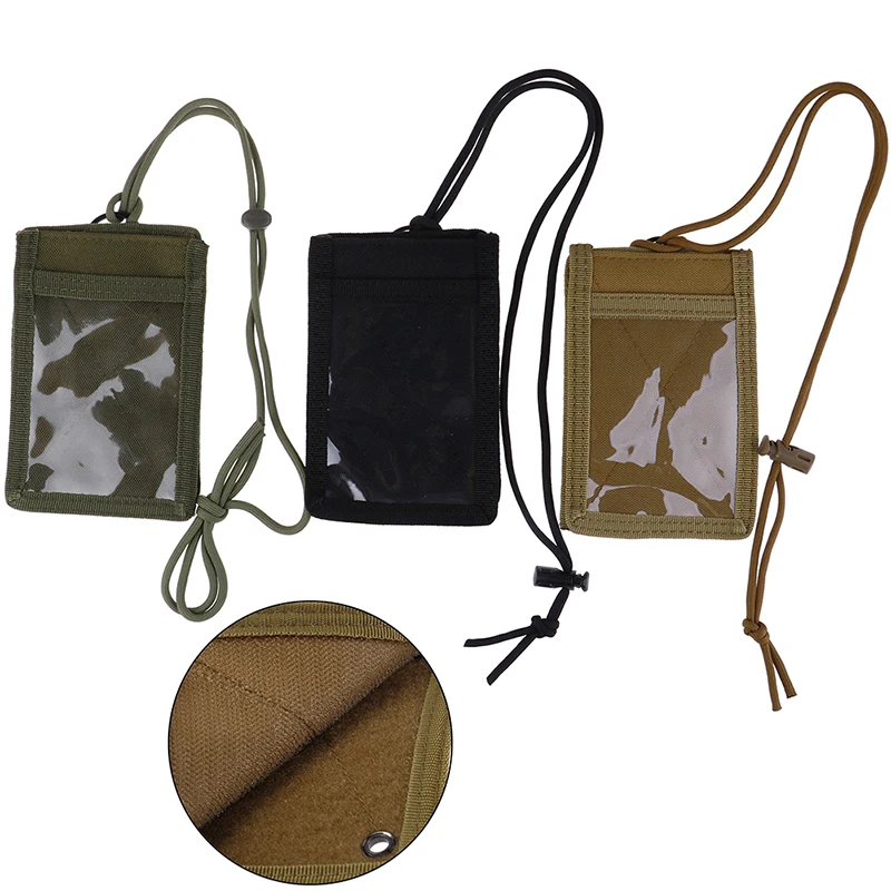 

Military Fan ID Set Tactical ID Card Case Patch Neck Lanyard and Credit Card ID Card Holder Brand New