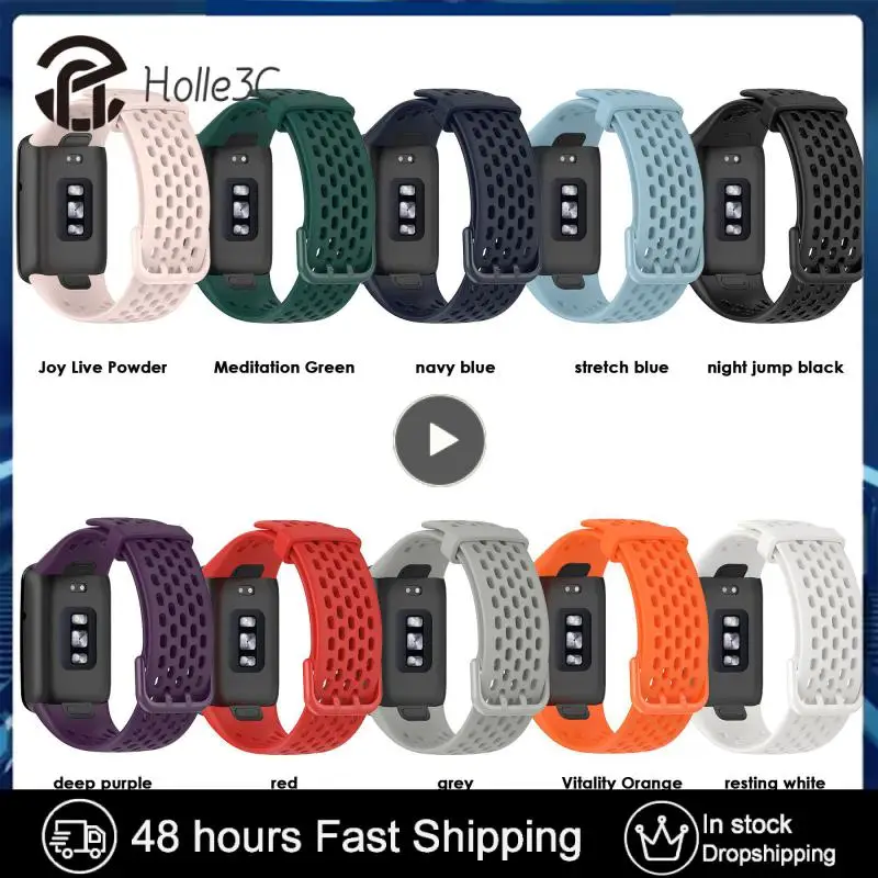 

1~10PCS Strap For Mi Band 7 Silicone Replacement Wrist Strap For MiBand 7pro Sports Breathable Bracelet Wristband