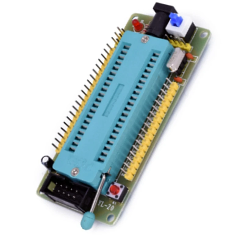 Фото ABFT-51 Avr Mcu Минимальная системная плата Макетная плата Обучающая плата Stc Минимальная системная плата Программатор микроконтроллера №2