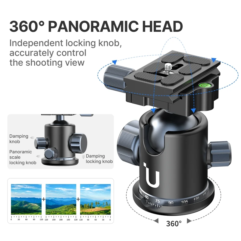 Дорожный штатив Ulanzi MT-61 из углеродного сплава портативный уличный Штатив для