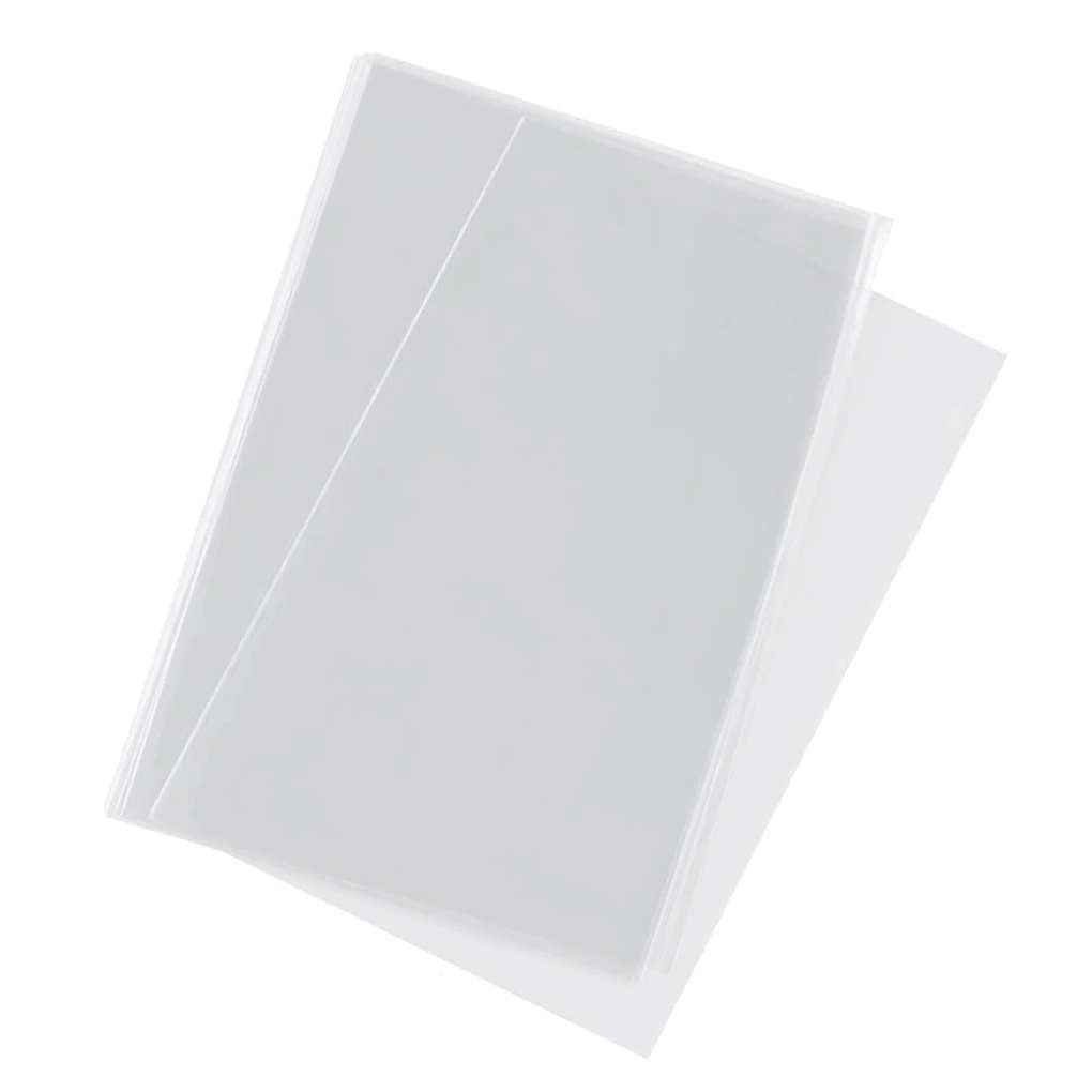 

100 Pcs Transparent Candy Bags Flat Open 3 Sizes Plastic Birthday Cookie Lollipop Gift Packaging Bags DIY Kitchen Cookie Pouches