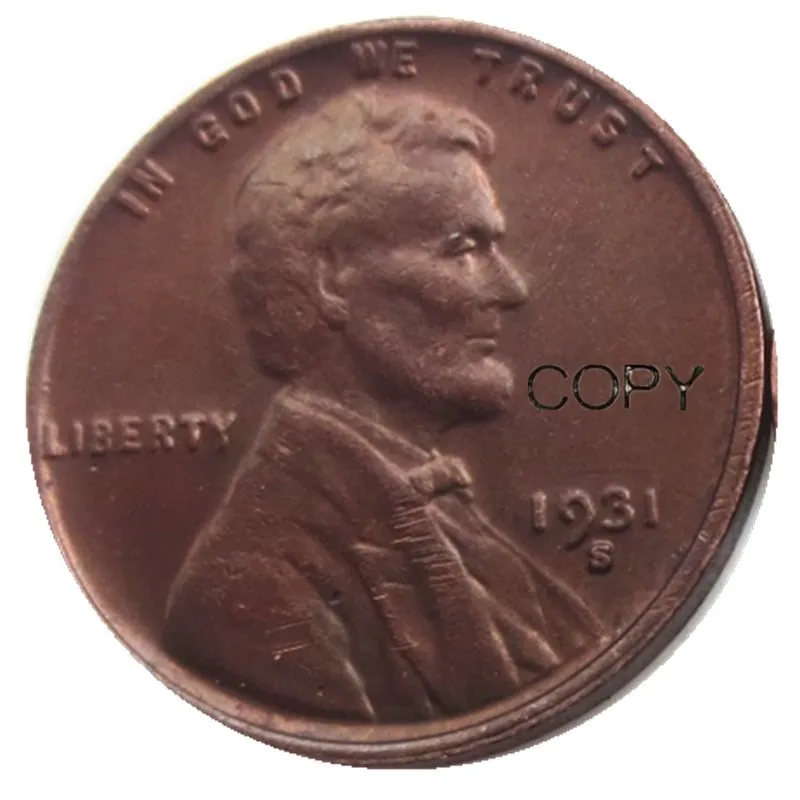 Копия монет US One Cent 1931P/D/S