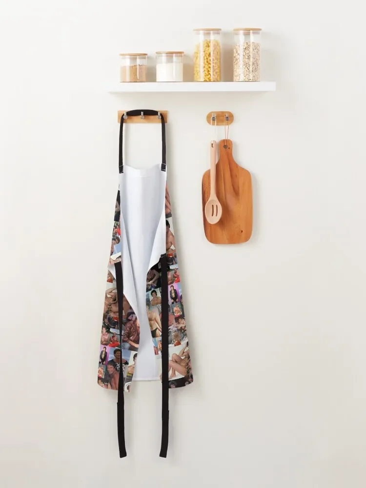 Hoff нагрудный коллаж фартук товары для дома и кухни форма шеф-повара женский