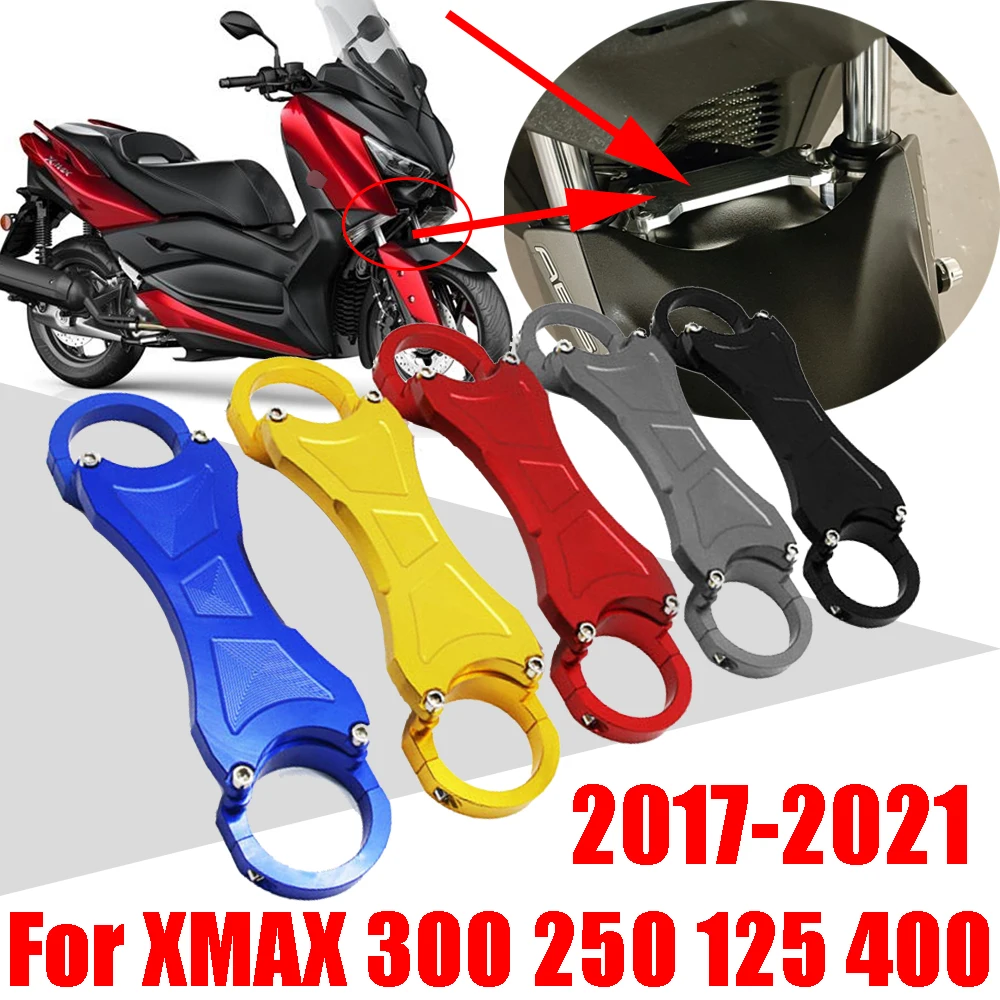 

For Yamaha XMAX 300 250 125 400 X-MAX XMAX300 XMAX250 Motorcycle Accessories Front Fork Brace Balance Suspension Shock Bracket