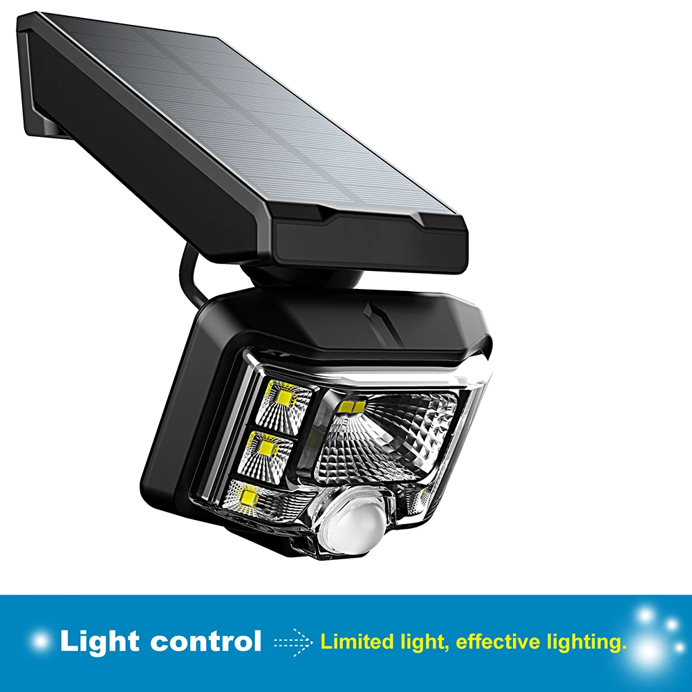 

Flood Solar Security Wall Lamps 8LED Garden Security Lights Outdoor Spotlight Sunlights for Wall Fence Decor