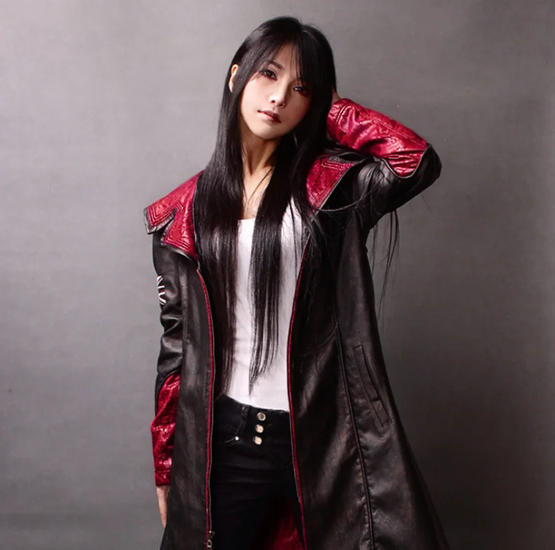 

Костюм дьявола 5 Данте для косплея игра DMC5 Данте роскошный кожаный жакет для косплея для взрослых Хэллоуин Карнавал телефон