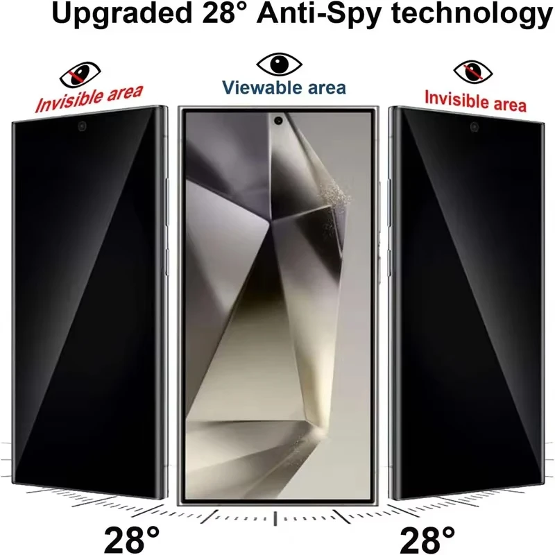 Фото Мягкая гидрогелевая пленка Privacy для Samsung A56 5g A55 A16 A54 A26 A36 A06 Защитная пленка для экрана Galaxy S25 Ultra S22 S23 S24 FE Plus №2