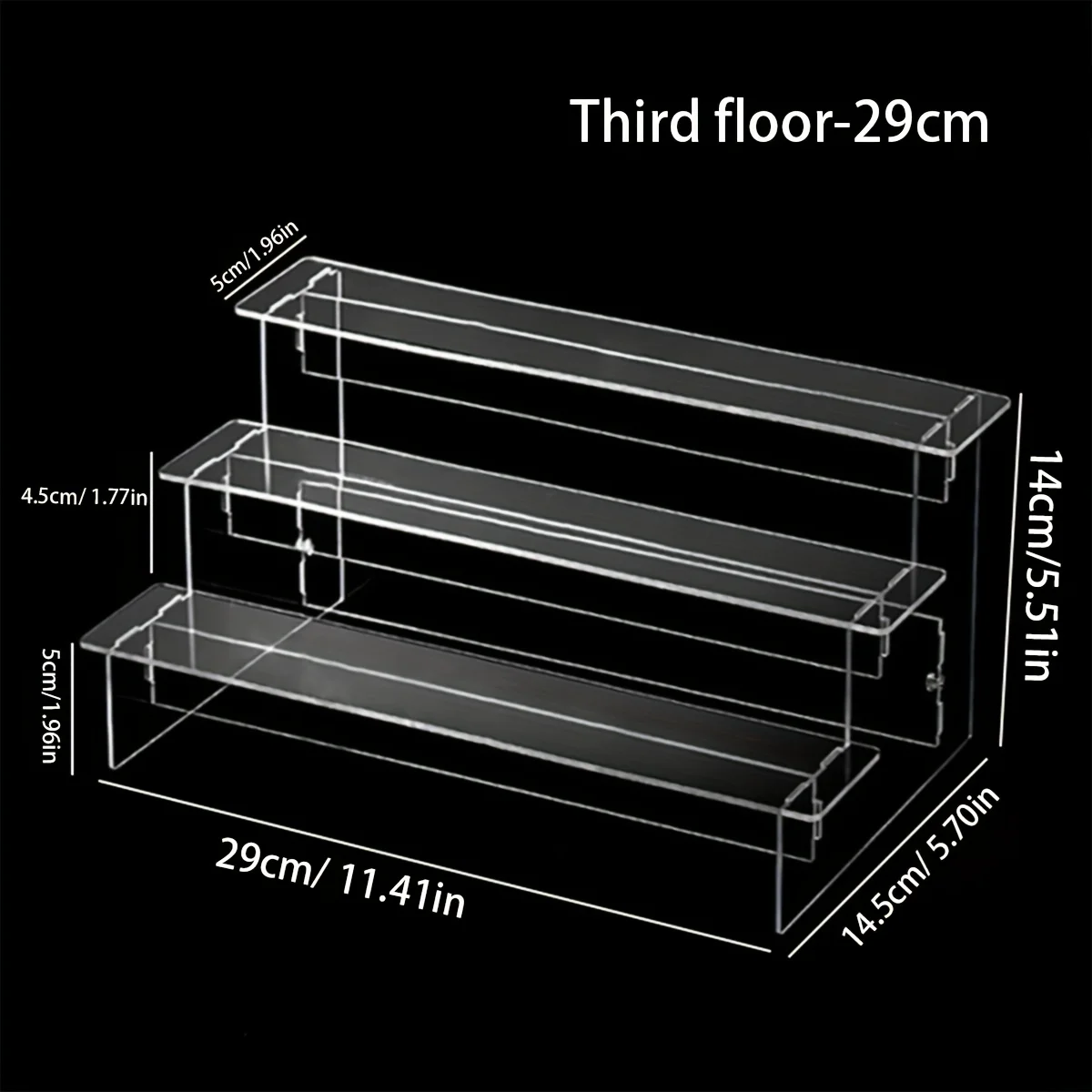 

Акриловая ступенчатая подставка для кукол и фигурок