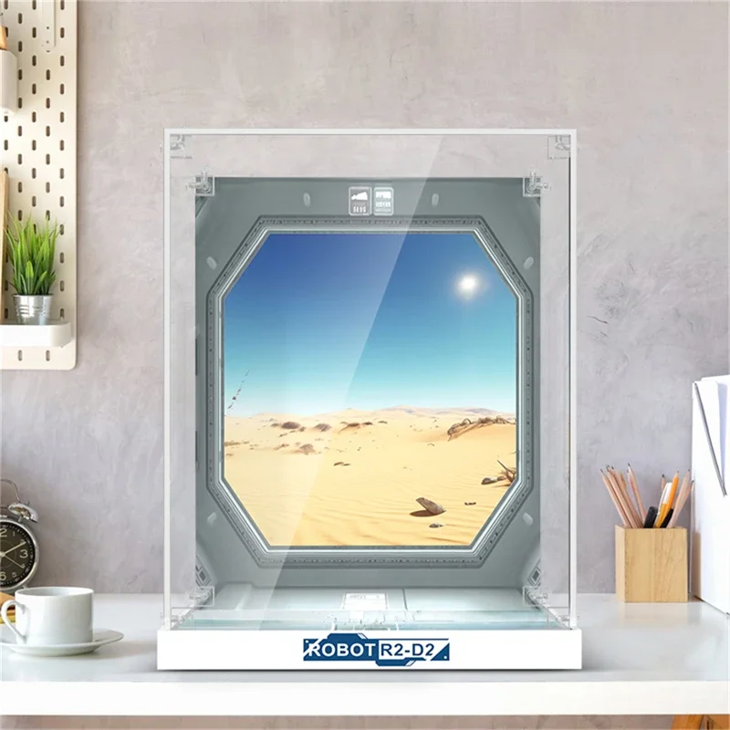 Витрина для Lego R2-D2 75379 акриловая витрина 3 мм (без набора моделей в комплекте)