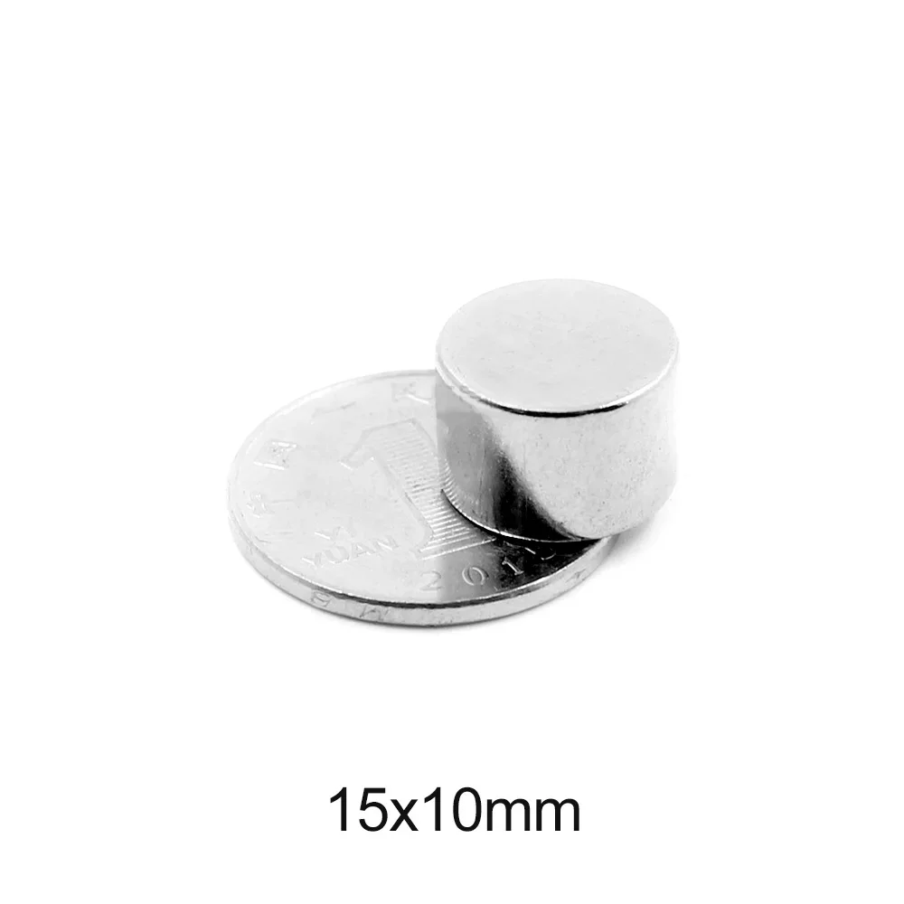 

Круглые магниты 15x10 мм
