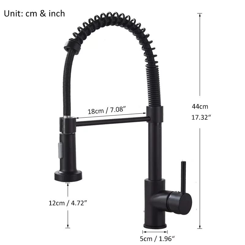 

Matte Black Kitchen Sink Faucet Pull Down Kitchen Faucet Single Handle Mixer Tap 360 Rotation Torneira Cozinha Mixer Tap