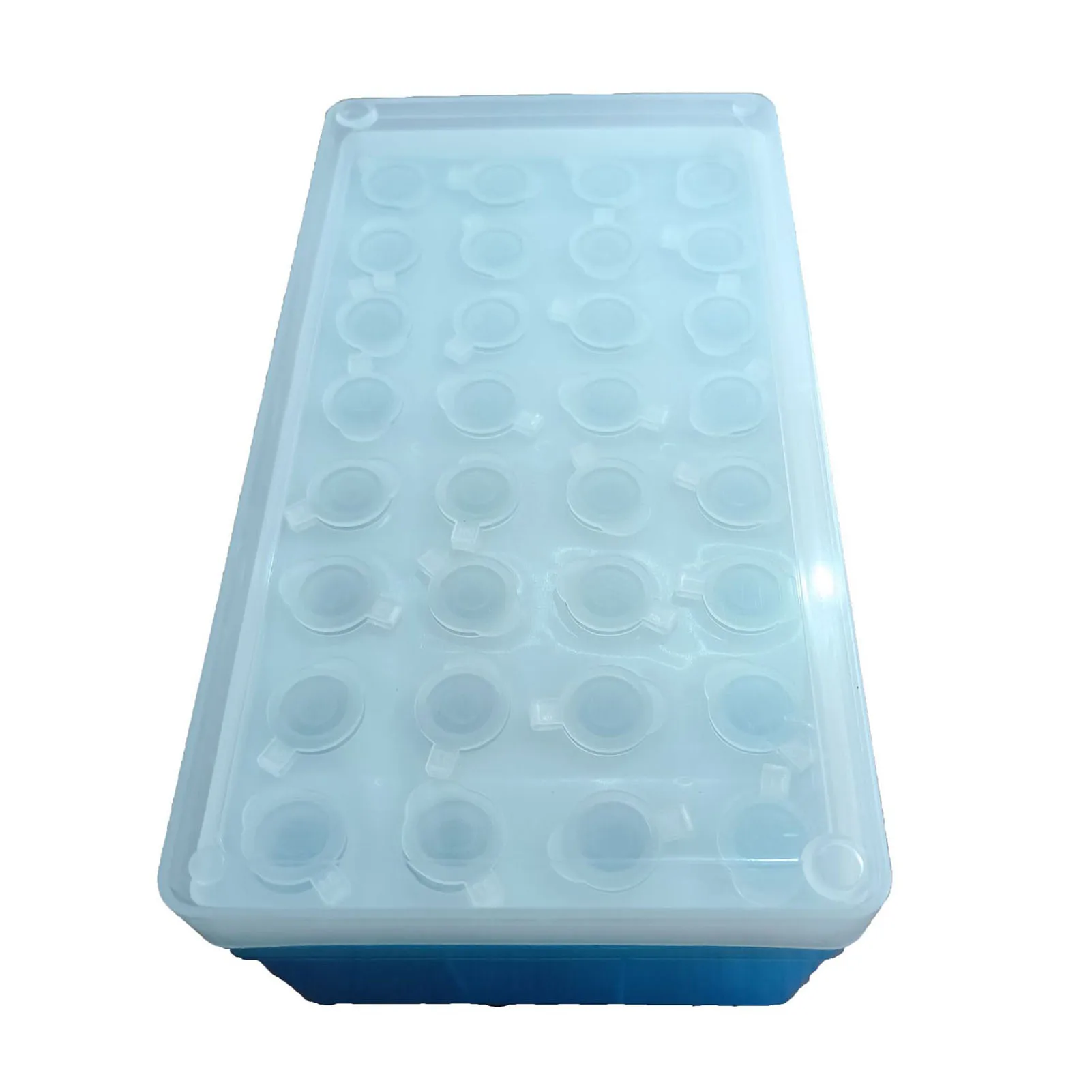 

Ящики для хранения семян, коробка с 32 ячейками, контейнеры для хранения с прозрачной верхней крышкой, мини-контейнеры, коробка с прозрачными...