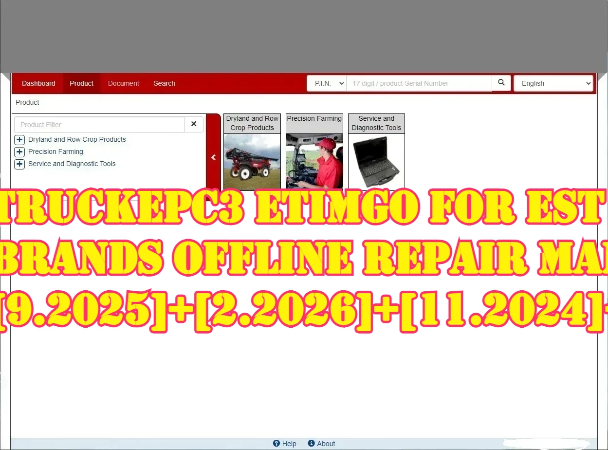 TruckEPC3 ETimGo для EST: Офлайн-руководство по ремонту для всех марок [9.2025]+[2.2026]+[11.2024]+HDD (art.: 3920dbc9361e3) - 3920dbc9361e3