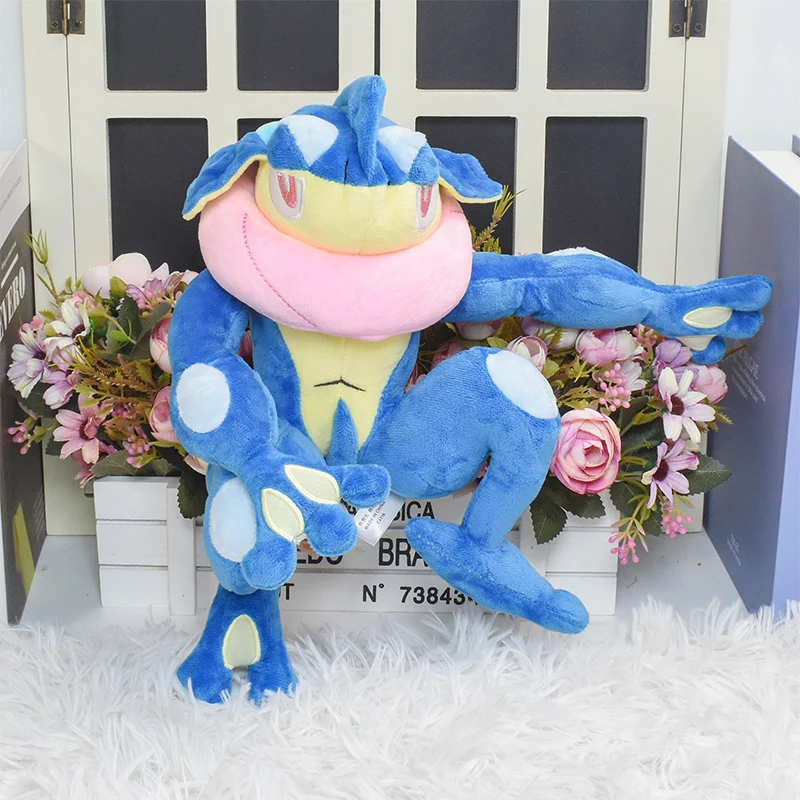 TAKARA TOMY Pokemon Greninja Plush toys Go Anime Pocket Monster Dolls Pokémon Plush Stuffed Animal Toy Gifts for Kids