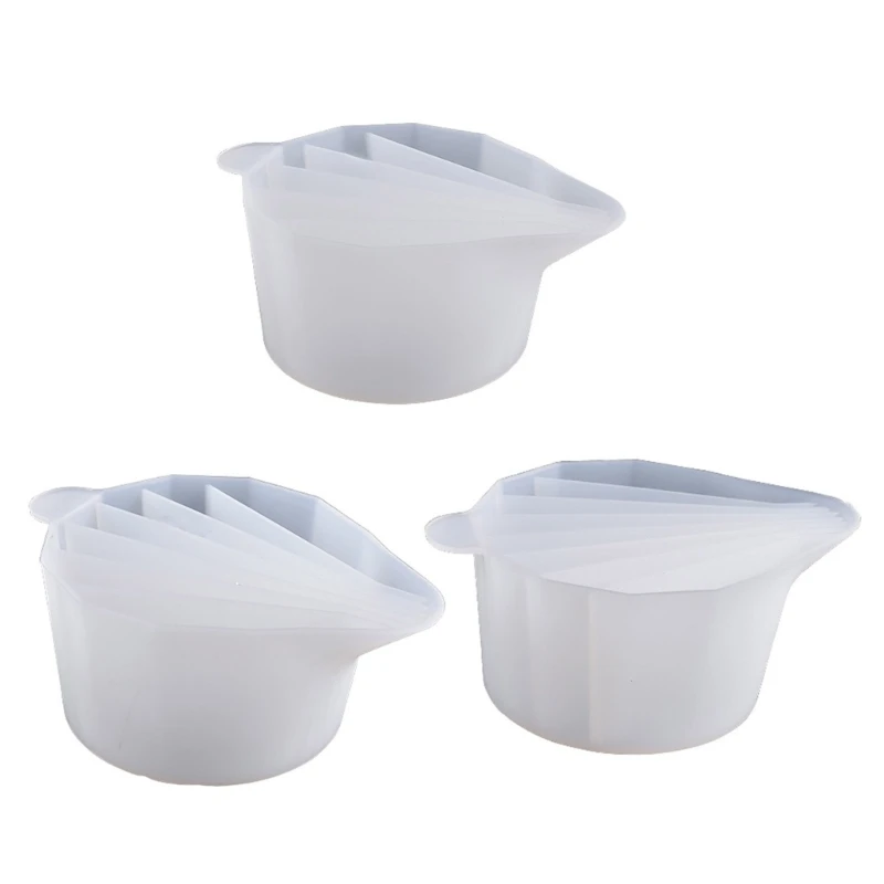 

Антипригарные многоразовые силиконовые смешивающие Формочки Для отливки эпоксидной смолы