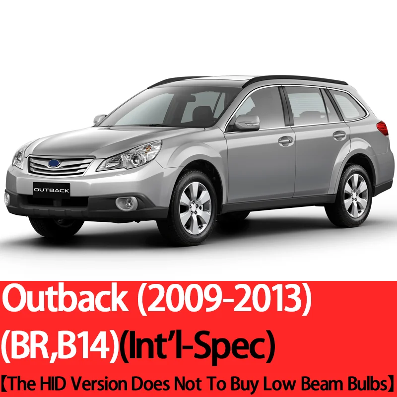 

YnFom для Subaru Outback 1994-2023, LED набор специальных ламп для передних фар ближнего света, дальнего света, противотуманных фар, автомобильные аксессуары