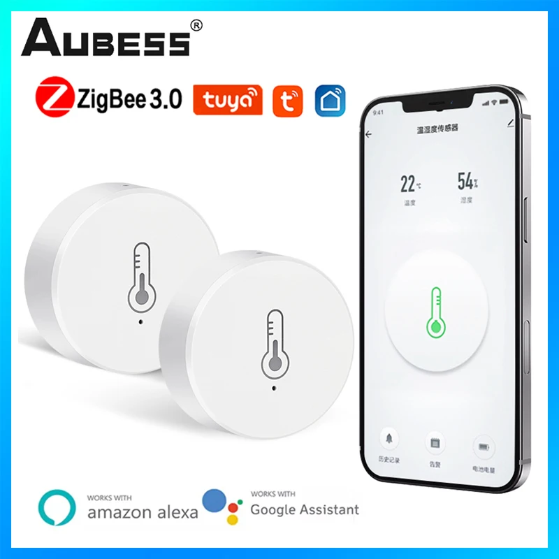 умный датчик температуры и влажности zigbee