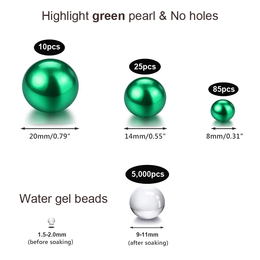 

Плавающие жемчужины для вазы, 120 шт., розовый пластик