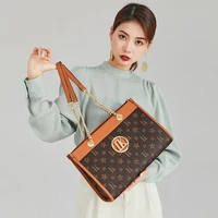 luxury brand chain shopper tote shoulder bags for women designer large capacity work ladies handbags high quality shoulder bags