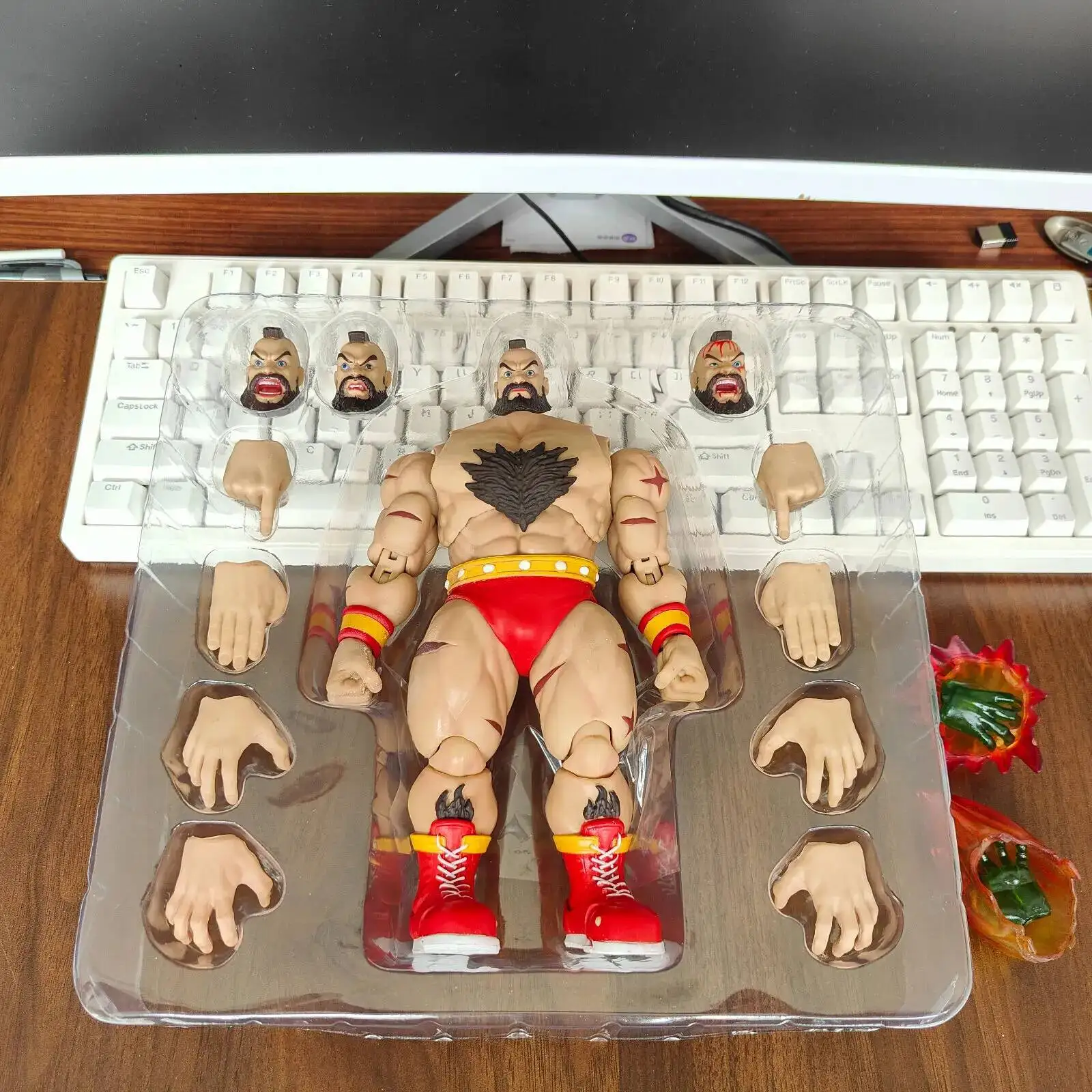Фото Игрушки Street Fighter Action Storm Фигурка ST ZANGIEF Коллекция фигурок The Final Challengers Zangief Фигурка Подвижная модель игрушки №5