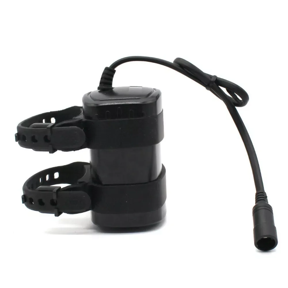 

NEW2023 6 x 18650 9600mAh 8.4V Waterproof lithium ion 4x18650 Rechargeable Battery Pack For Bike Light lamp