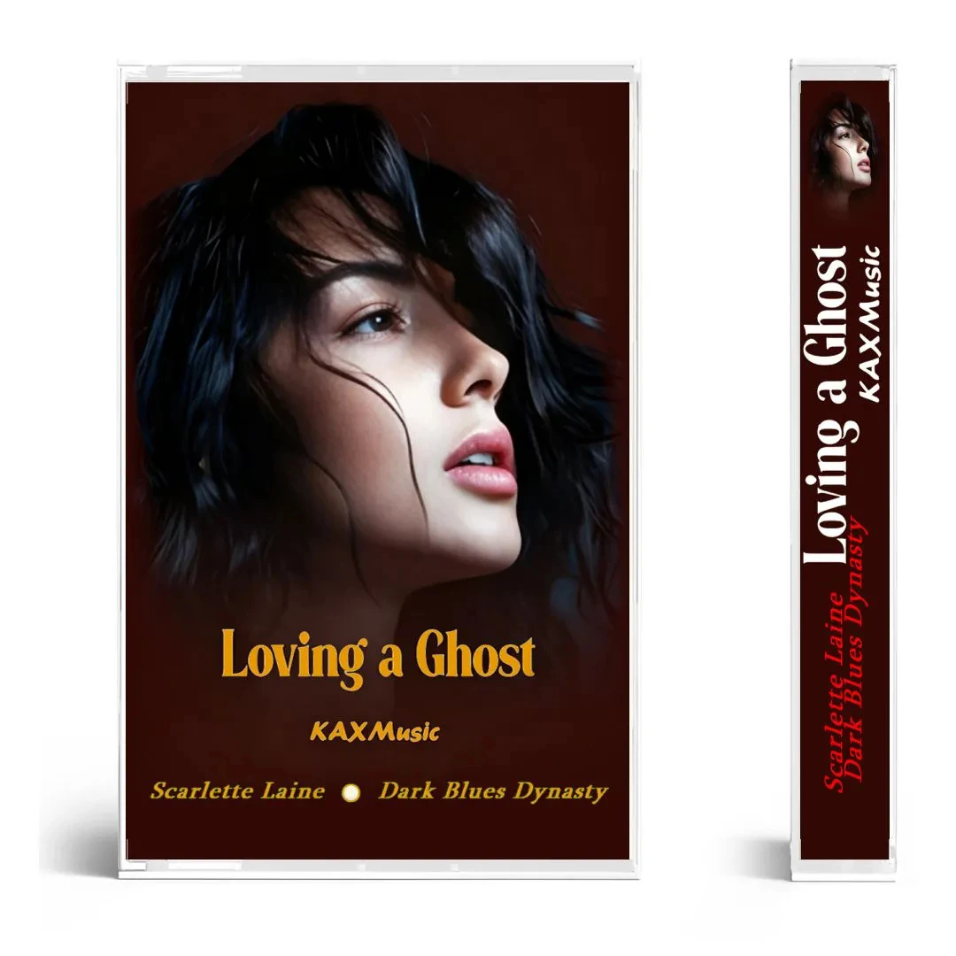 Фото Музыкальная кассета Scarlette Laine Dark Blues Dynasty: Альбом Loving a Ghost, кассеты, косплей, Walkman, рекордер, автомобильные саундтреки, подарочный набор №3