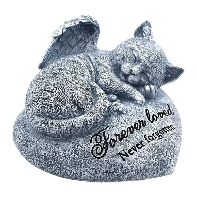 

Cat Memorial Stones Cat Memorials Stones For Your Friends Memorial Stone Pet Markers For Garden Memorial Decoration Piece