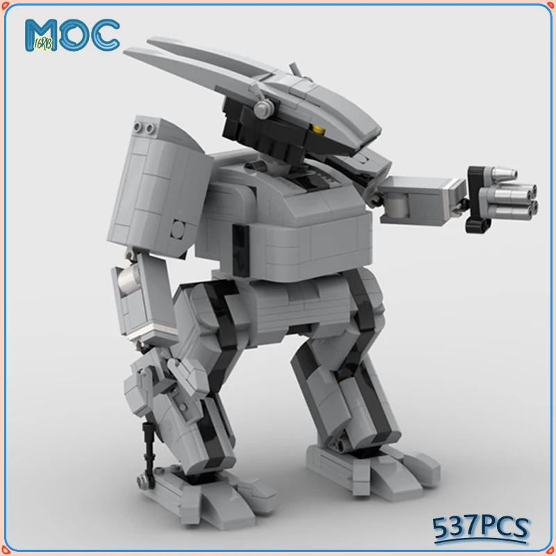 Строительные блоки MOC Mech Hunter Killer Robot экшн-фигурки Коллекция строительных блоков
