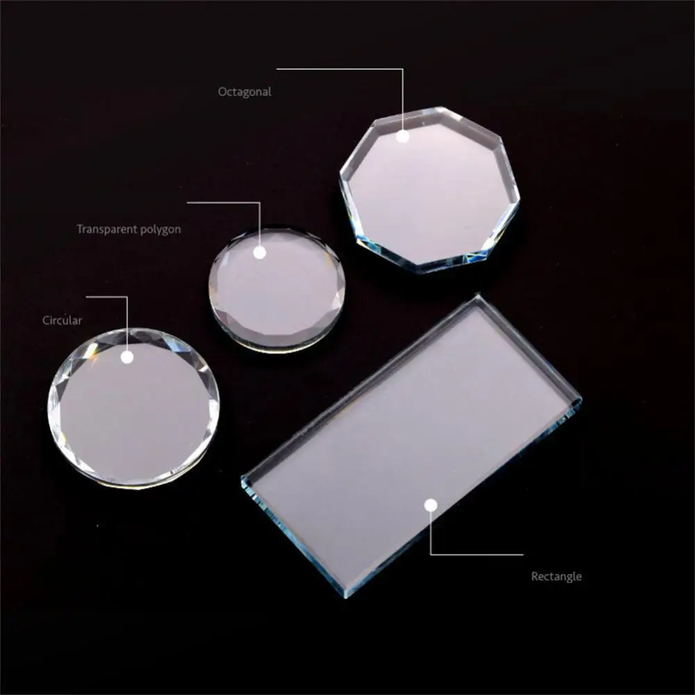 1/2/4 шт. стеклянная палитра цветов для ногтей маникюрная живопись цветная