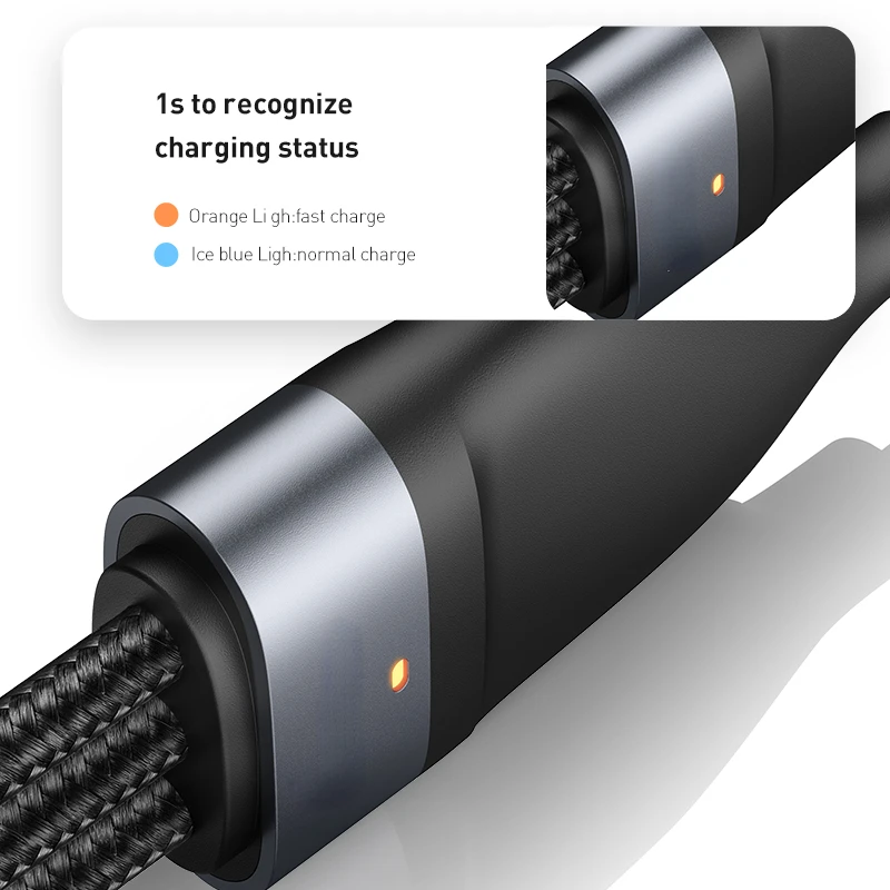 3 in 1 USB C Cable for iPhone 13 12 Pro 11 XR Charger Cable 100W Micro USB Type C Cable for Macbook Pro