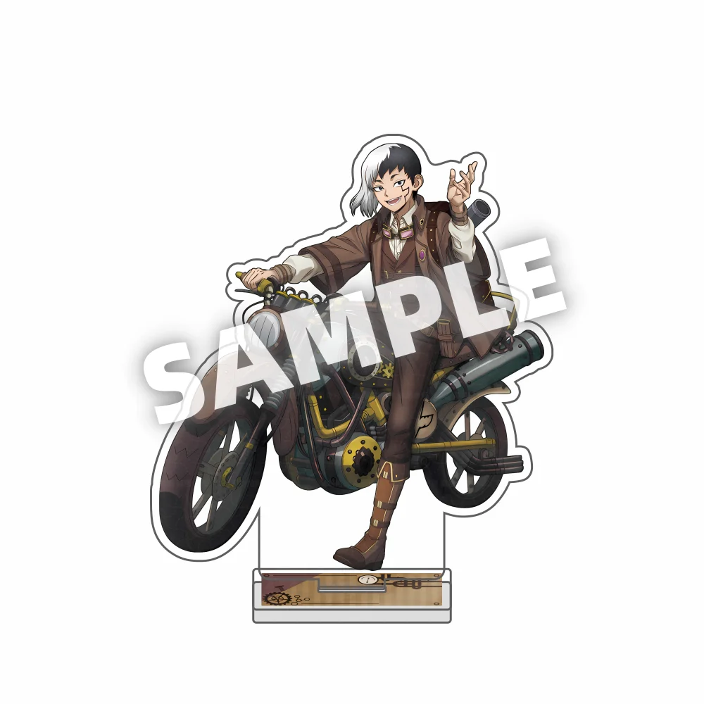 Фото Dr.STONE Аниме Акриловая подставка Украшения Nanami Ryusui Saionji Ukyo Ogawa Yuzuriha Ginrou Ruri Ishigami Senkuu Фигурка Подставка Подарки №4