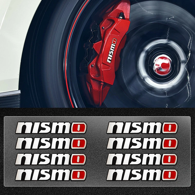 

Автомобильный тормозной суппорт значок наклейка внутреннее украшение для Nismo Qashqai патруль X-trail тиида Navara Teana Skyline Almera Altima