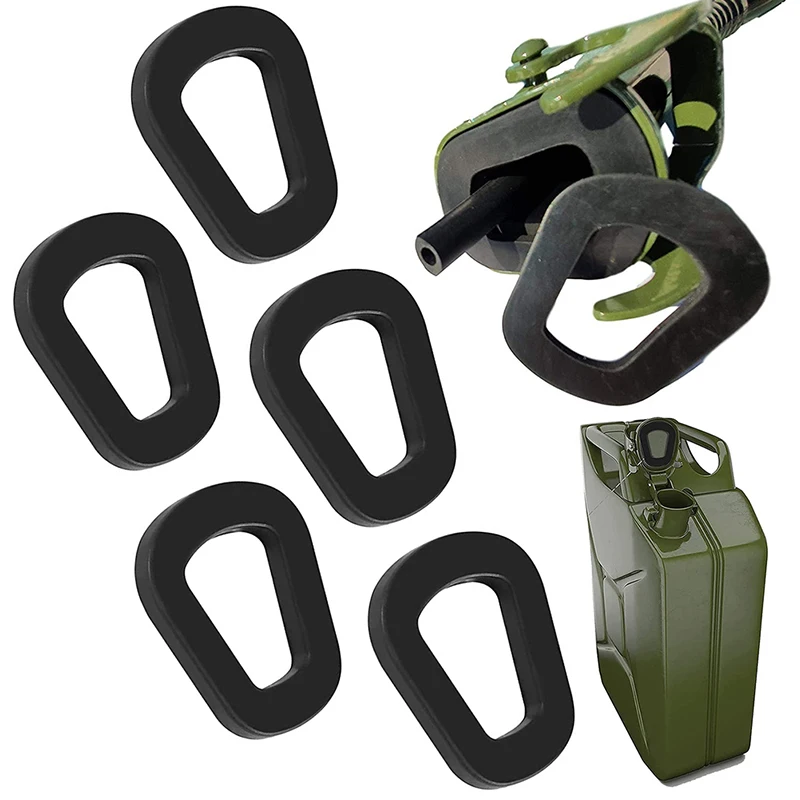 

4PCS Automobile Oil Drum Seal Gasket Spare Fuel Tank Rubber Gasket Rubber Seal Gasket For Jerry Cans Petrol Canister