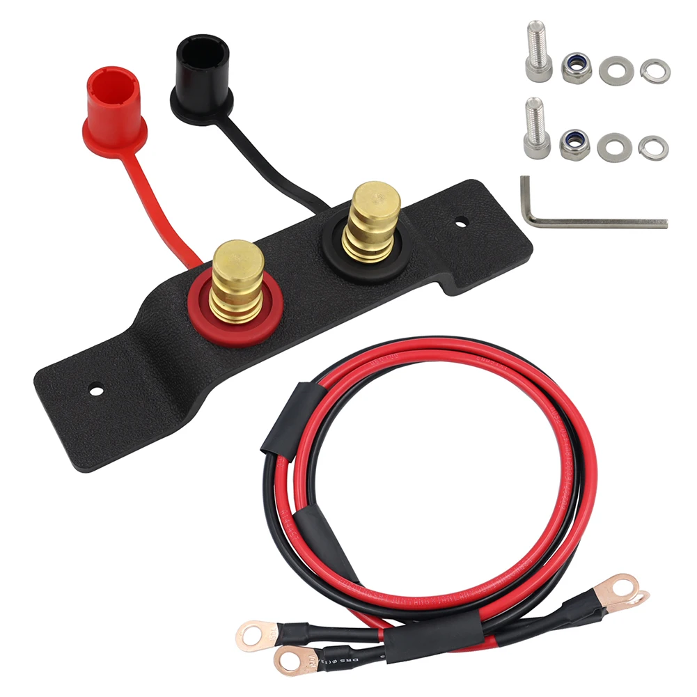 

Battery Jump Post for Can Am Maverick X3 Battery Jumper Terminals Kit with Cable for Auto Truck Accessories Parts
