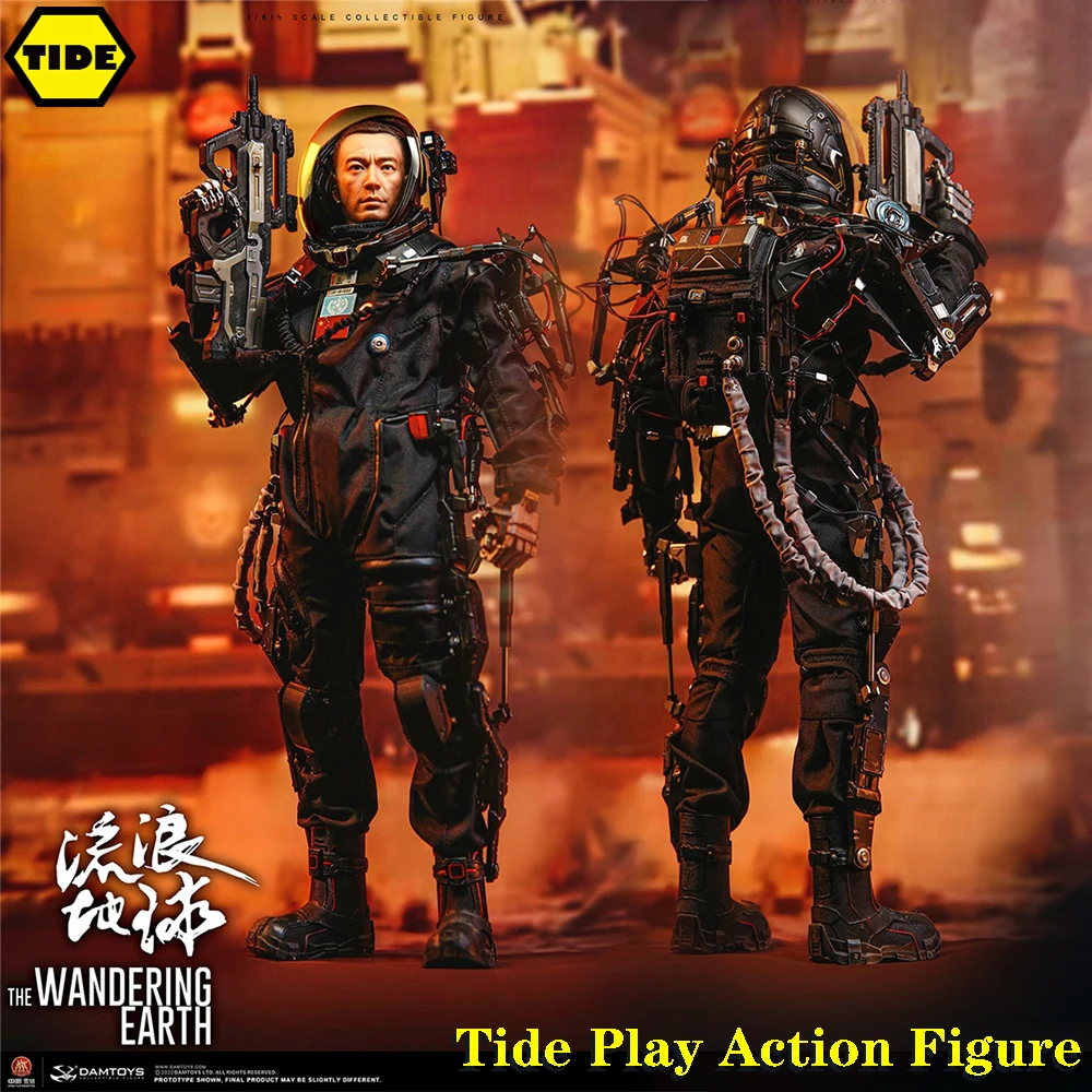 

In Stock DAMTOYS DMS034 1/6 The Wandering Earth Action Figure Model Rescue Unit Captain Wang Lei Full Set Figure Collectible Toy