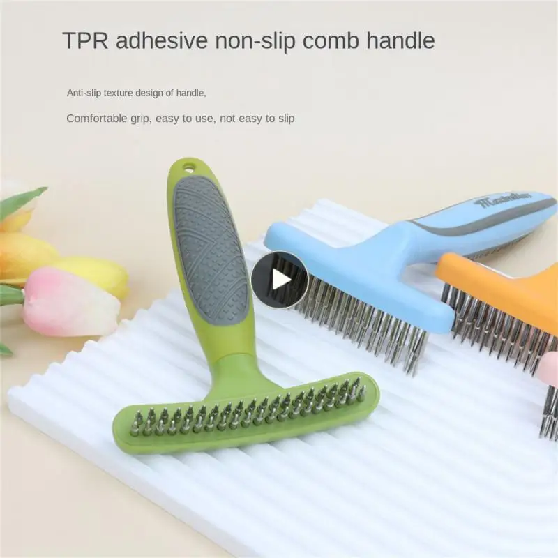 

Teddy Rake Comb Beauty Knot Hair Brush Dog Comb Creative Pet Needle Comb Pet Supplies