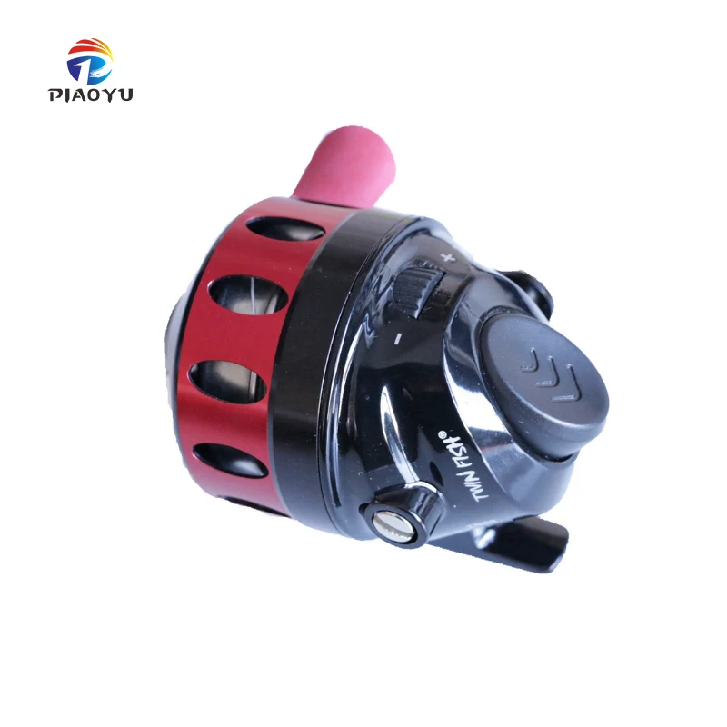 

TR35/TB35 slingshot fishing reel 3 + 1 BB metal enclosed wheel speed ratio 4.3:1 outdoor hunting sling shot 5#PE line 75M