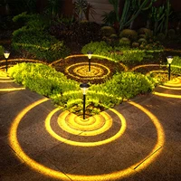 creative led solar garden lights outdoor solar powered lamp waterproof landscape lighting for pathway patio yard lawn decoration