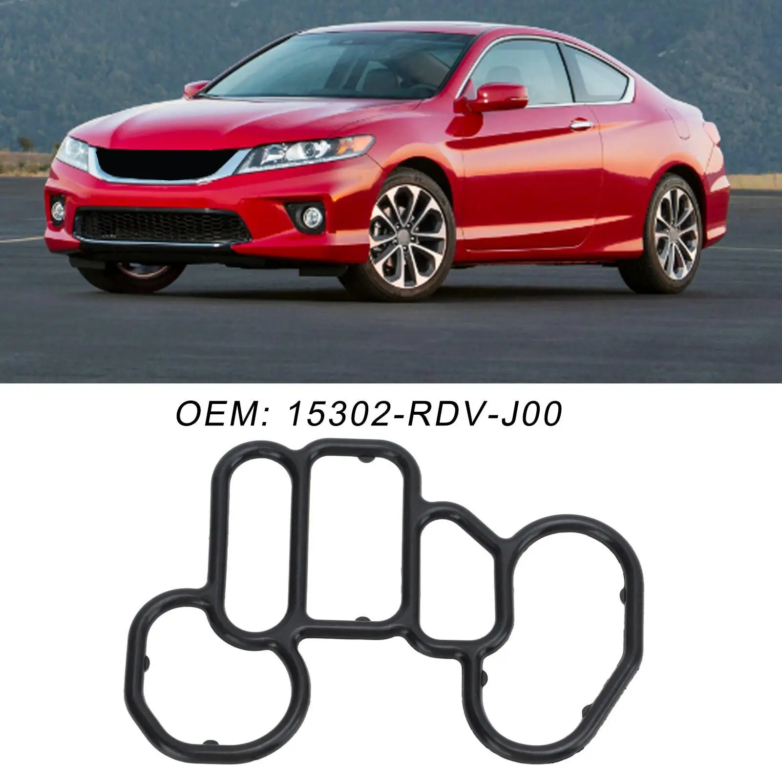 Прокладка корпуса масляного фильтра резиновая антивозрастная деталь двигателя