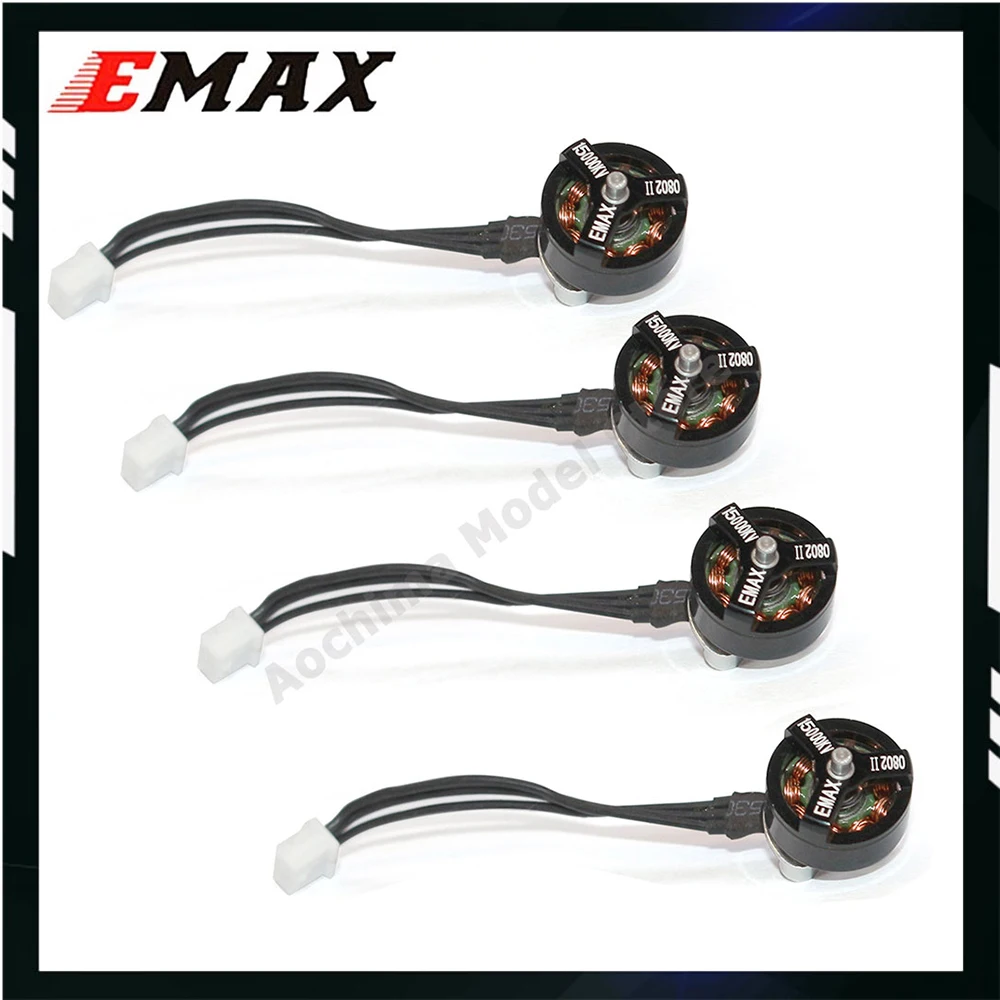 Запасные части EMAX Tinyhawk III -0802II 15000KV Двигатель 0802II-A для гоночного дрона FPV RC Самолет